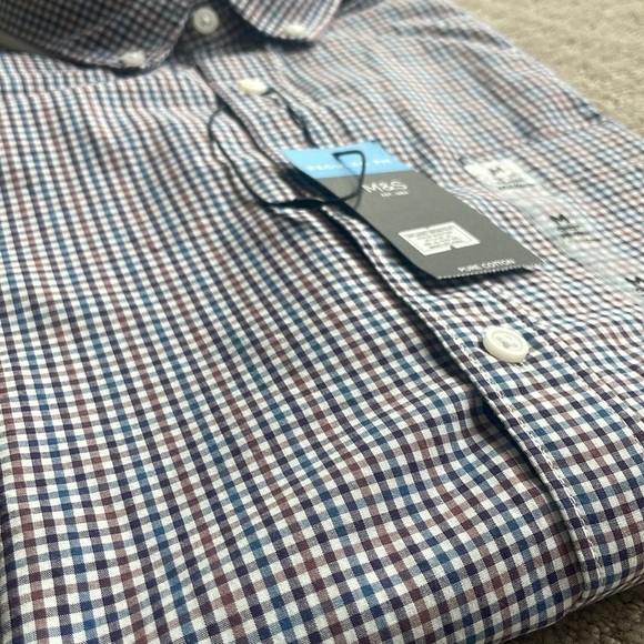 Marks & Spencer Short Sleeve Dress Shirt - Picture 8 of 8